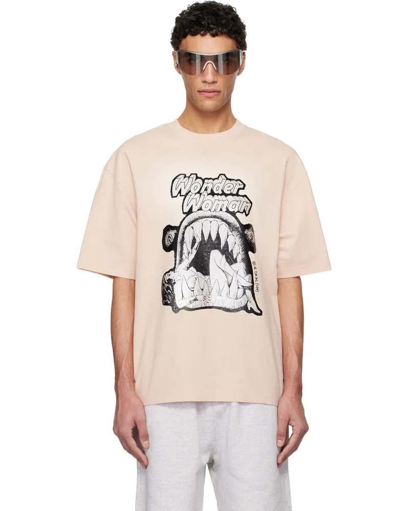 Acne Studios Pink DC™ Edition 'Wonder Woman' T-shirt Acu