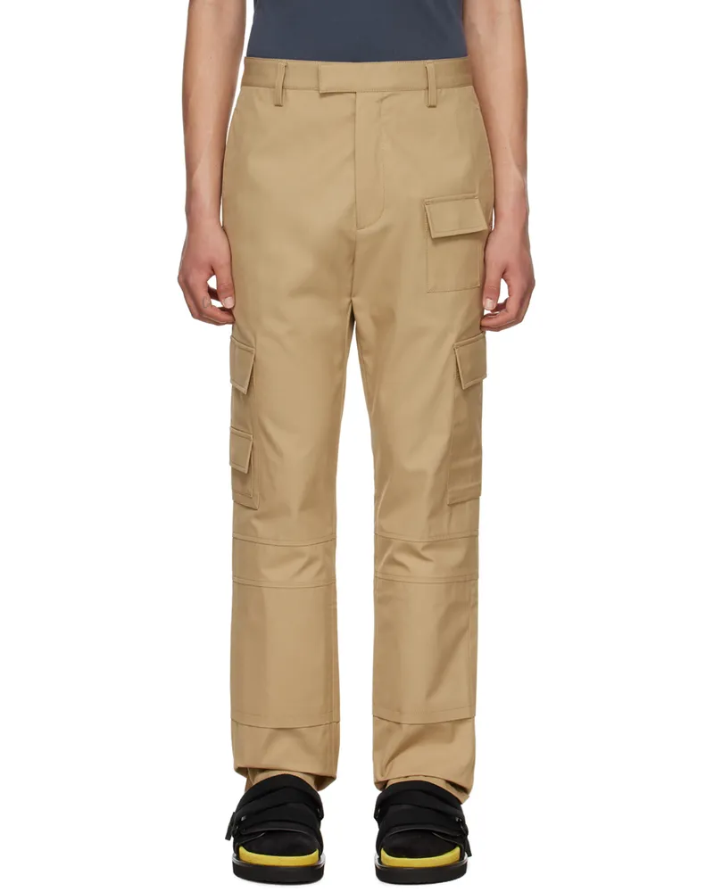 AMBUSH Tan Slim Cargo Pants Tan