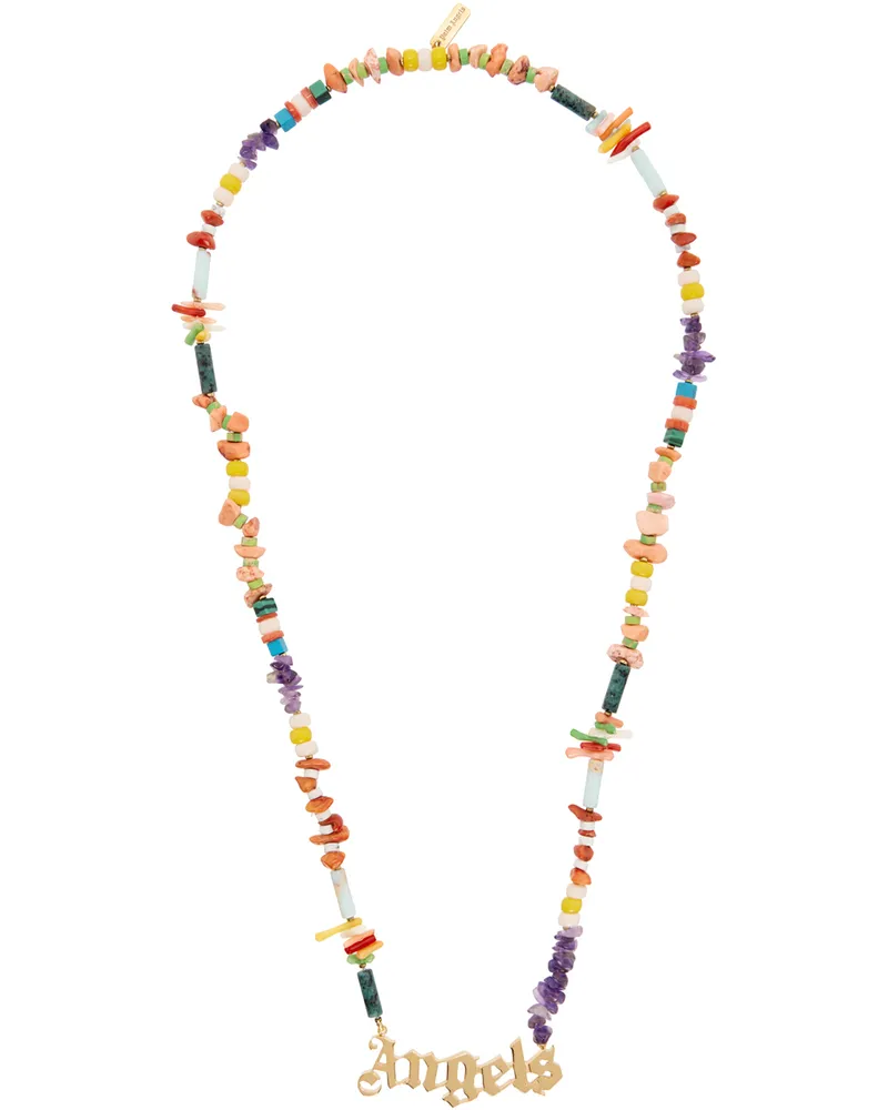 Palm Angels Multicolor Angels Beads Necklace Multicolor