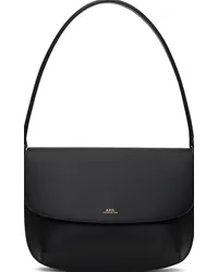 A.P.C. Black Sarah Shoulder Bag Lzz