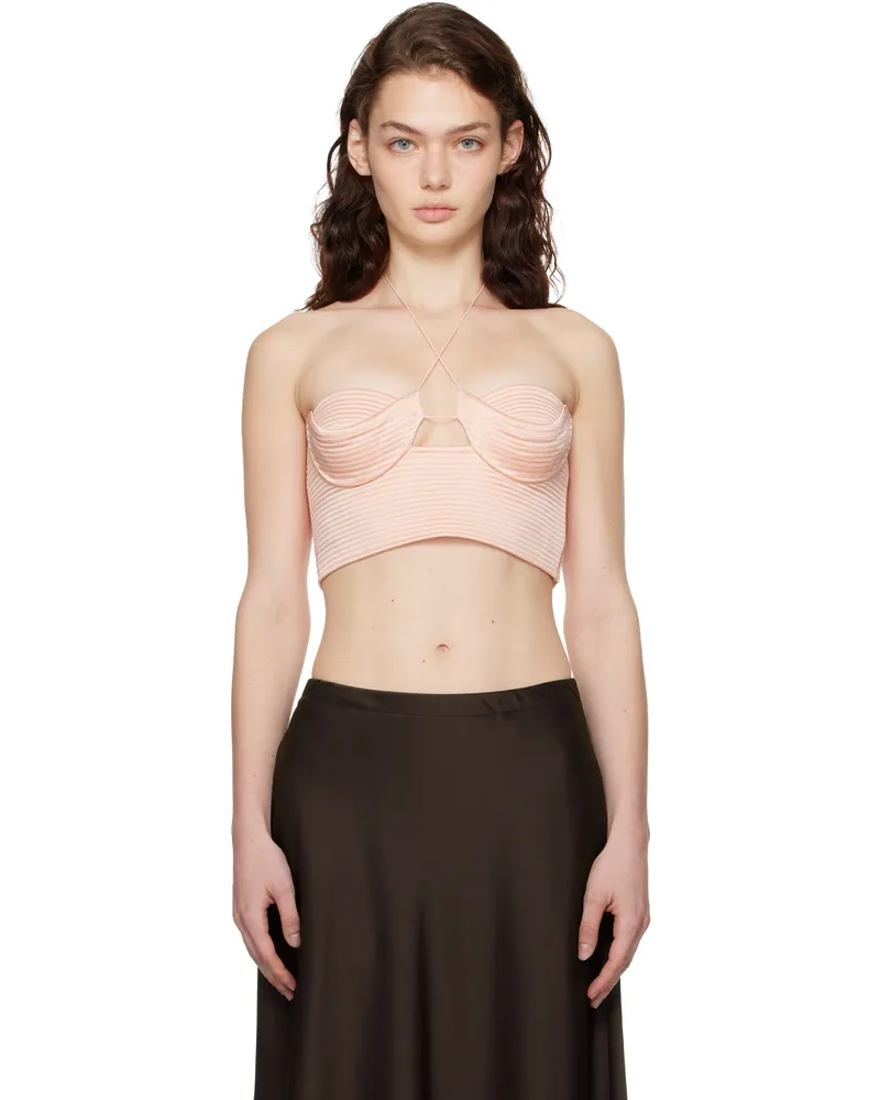 Anna October Pink Gwen Top Peach