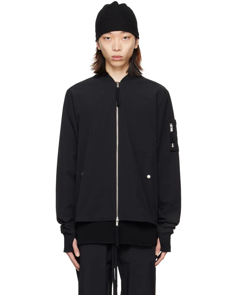 THOM KROM Black M SJ 633 Bomber Jacket Black