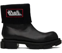 Black Gao Mid Chelsea Boots