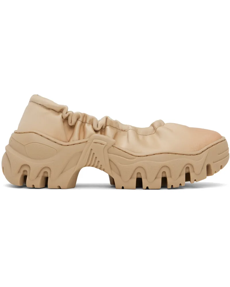 Rombaut Beige Boccaccio II Aura Ballerina Flats Desert