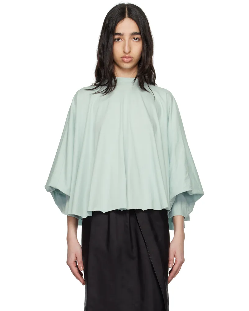 Maison Margiela Blue Basic Jersey Long-Sleeved T-shirt 856