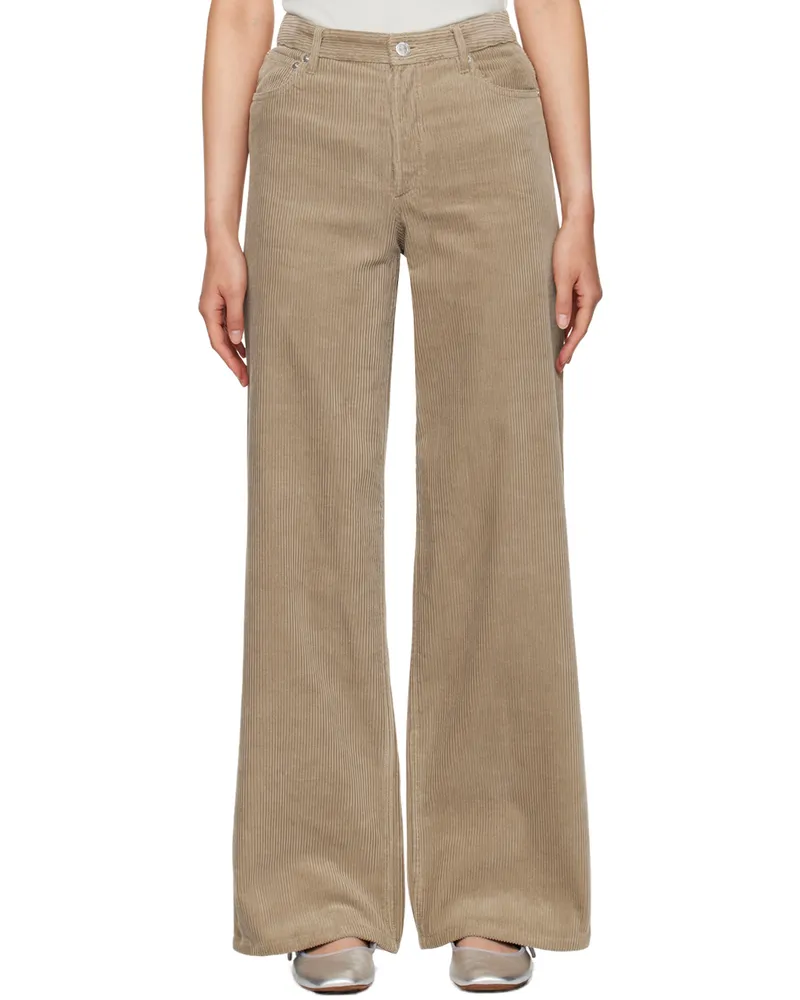 A.P.C. Beige Elisabeth Jeans Baa