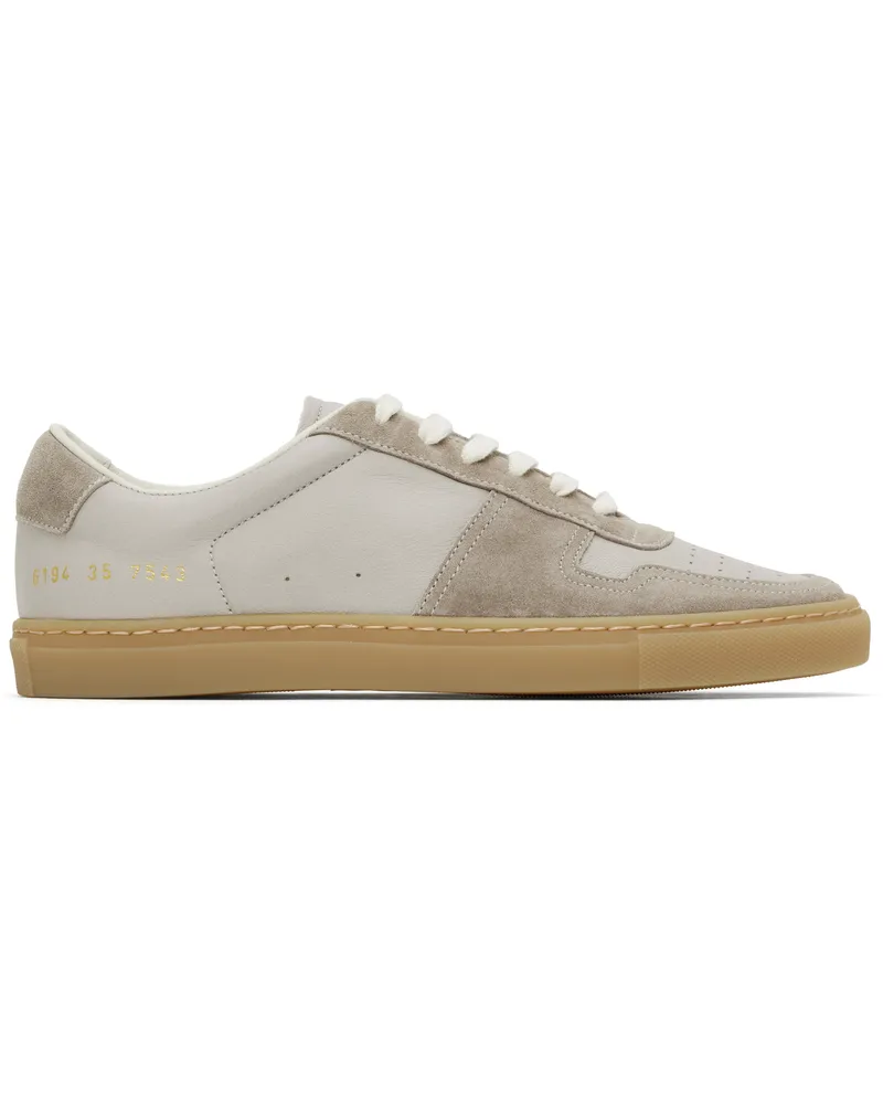 Common Projects Gray Bball Duo Slim Sneakers 7543