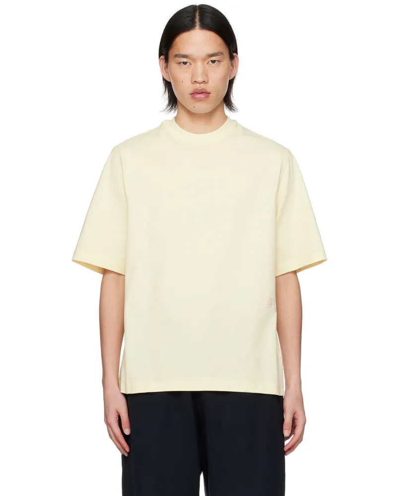 Burberry Yellow Striped T-Shirt Sherbet