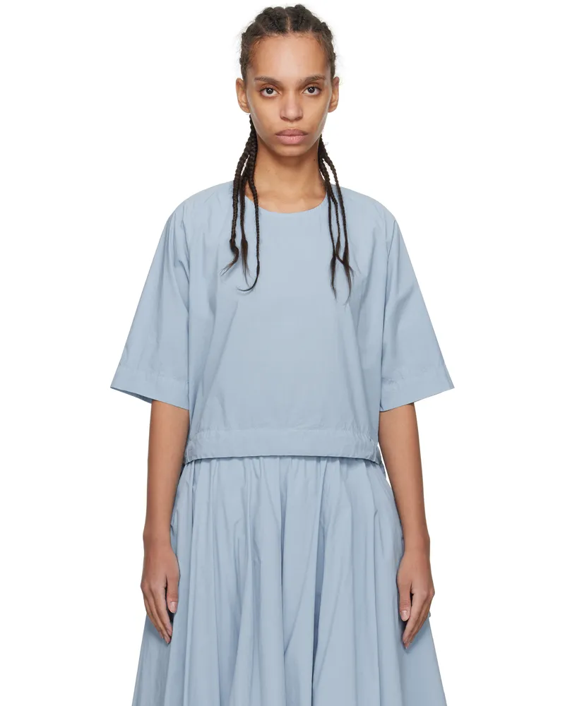 Casey Casey Blue Astrid T-shirt Dusk