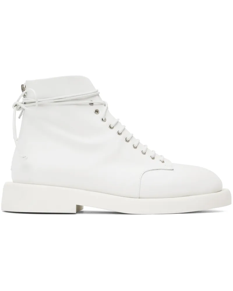 Marsèll White Gomme Gommello Boots Optical