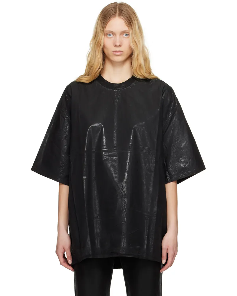 DRKSHDW by Rick Owens Black Hollywood Tommy T-shirt 09