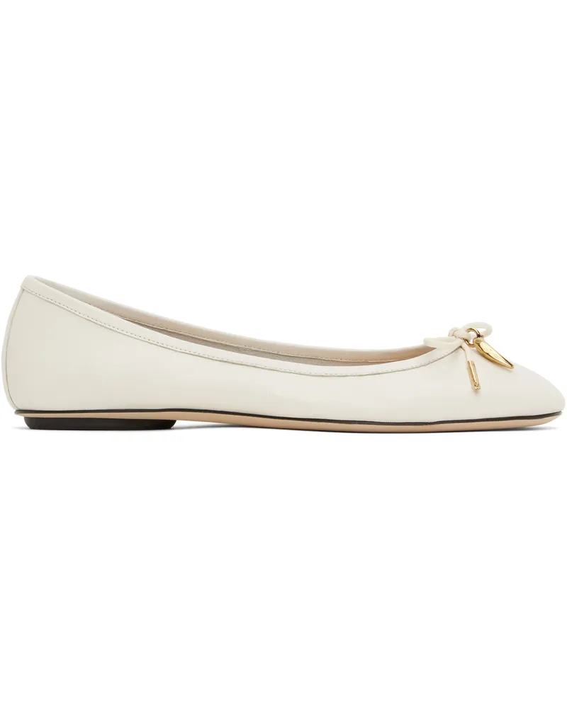 Chloé White Iris Ballerina Flats 122