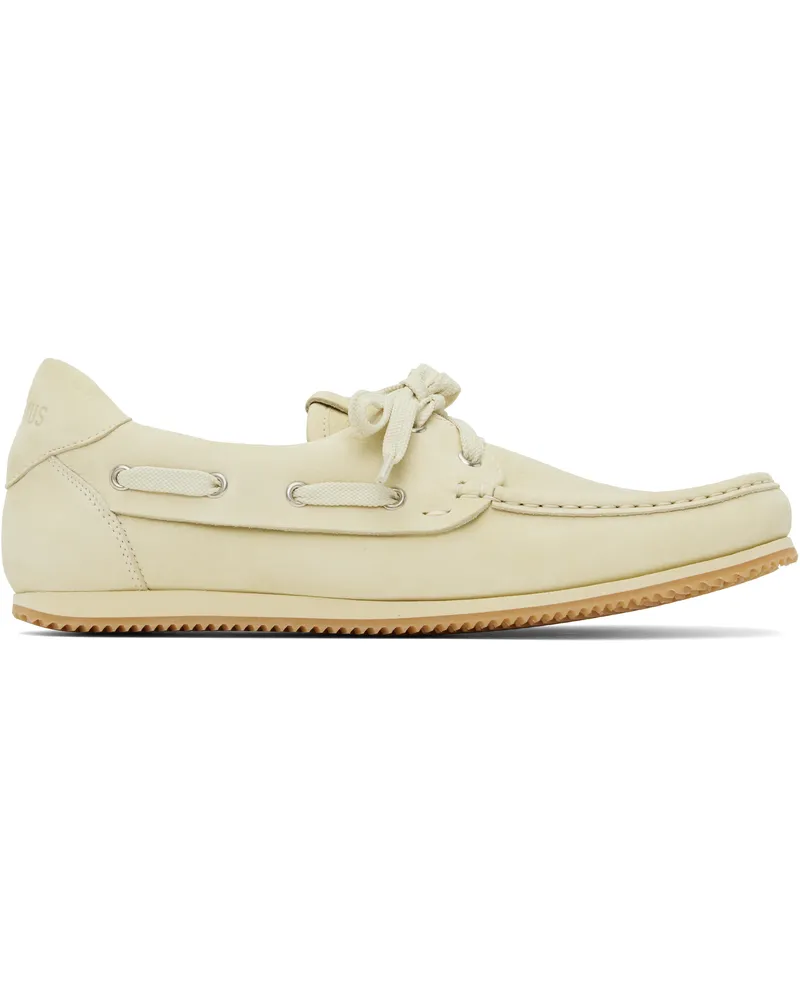 Jacquemus Beige La Croisière 'The Batto' Loafers 205