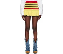 Yellow Ra-Ra Miniskirt