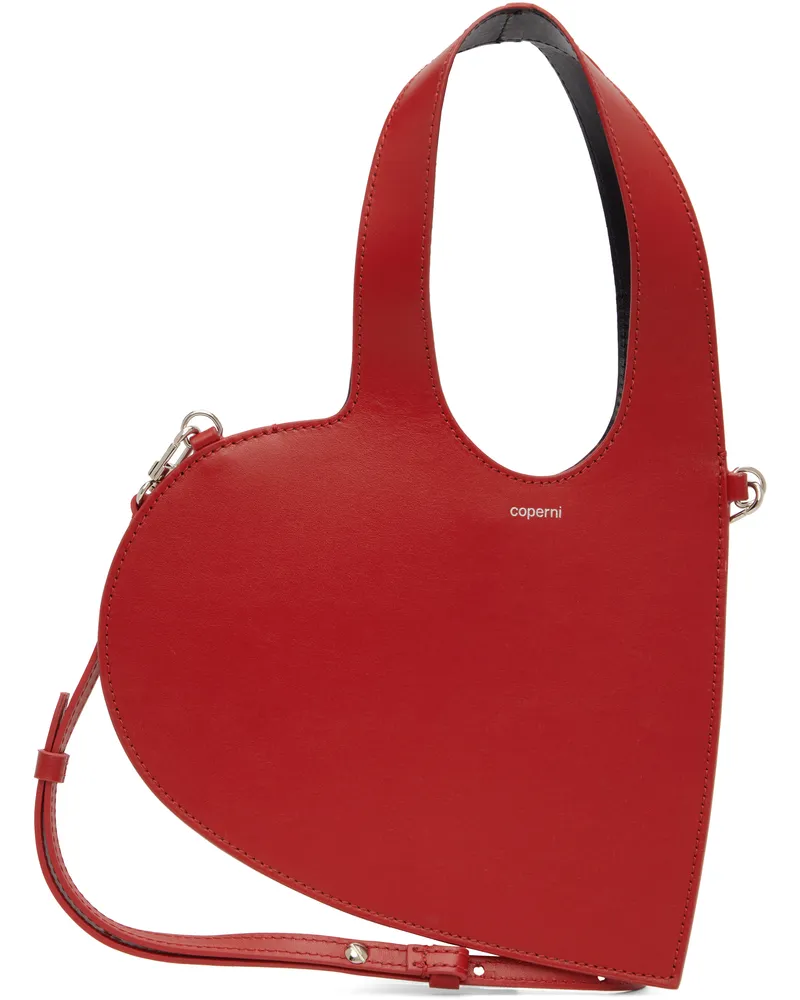 COPERNI Red Crossbody Baby Heart Tote Bag Red