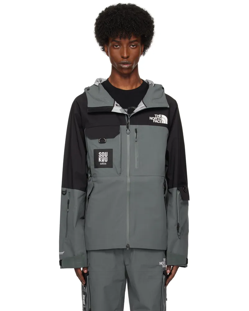 Undercover Black & Gray The North Face Edition SOUKUU Hike Utility Shell Jacket 2kv