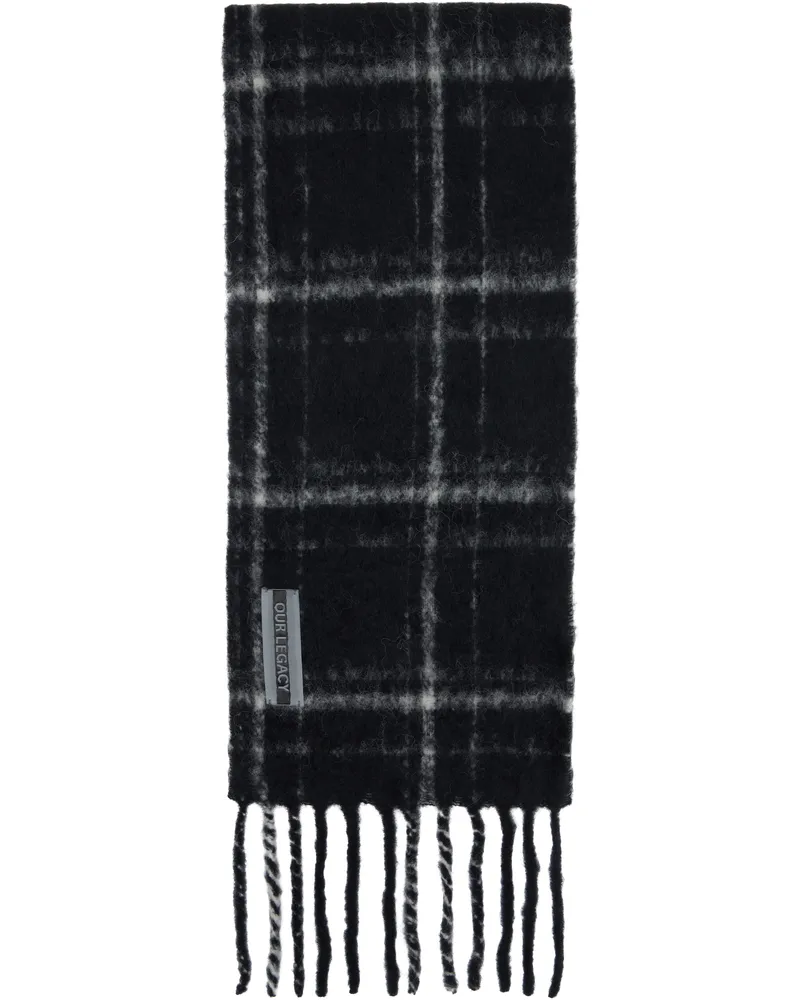 Our Legacy Black Estate Scarf Black