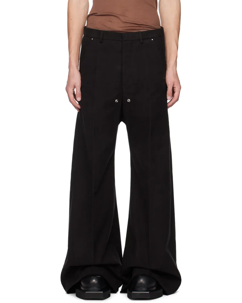 Rick Owens Black Tailored Bela Trousers 09
