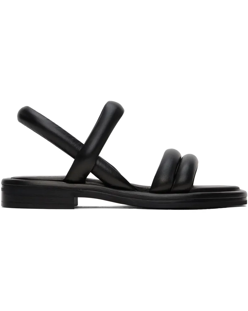 See by Chloé Black Suzan Flat Sandals 001-black