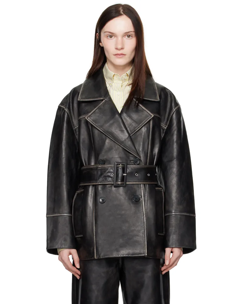 STAND Black Willow Leather Jacket 89994