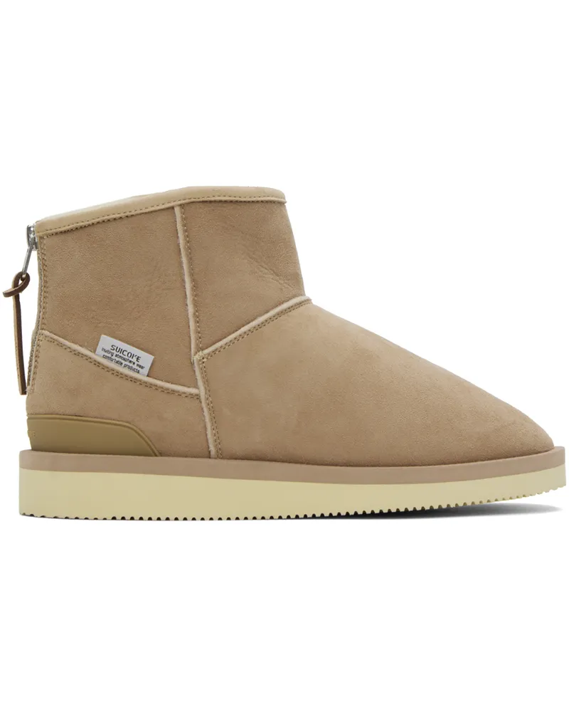 SUICOKE Beige ELS-M2ab-LO Boots Beige
