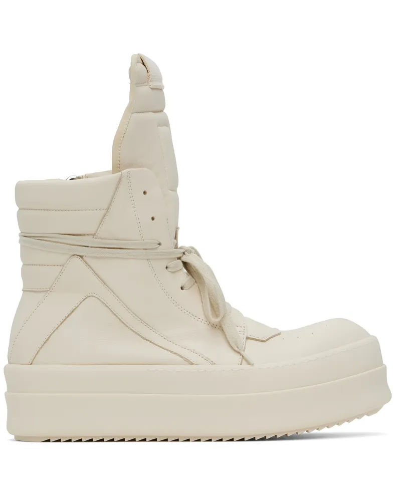 Rick Owens Off-White Hollywood Mega Bumper Geobasket Sneakers 1111