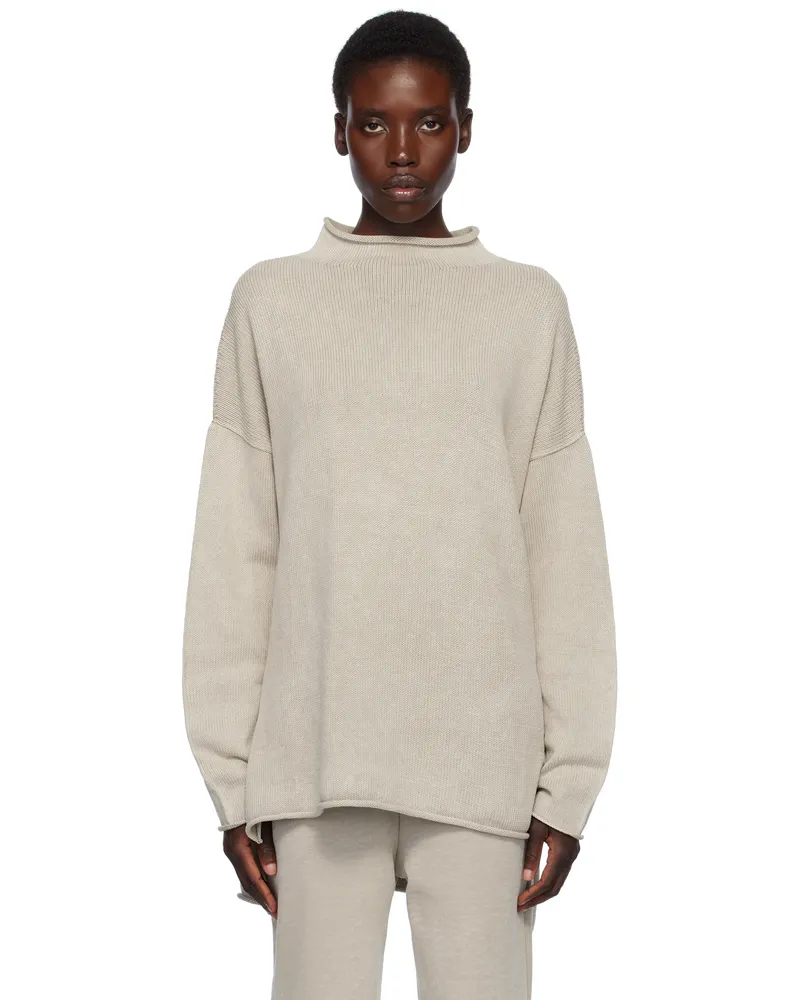 Lauren Manoogian Beige Fade Rollneck Sweater Wc01