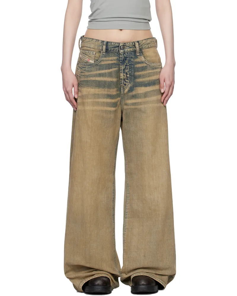 Diesel Tan Relaxed 1996 D-Sire 09l49 Jeans 01