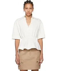 STAUD Off-White Bristol Blouse Ivy