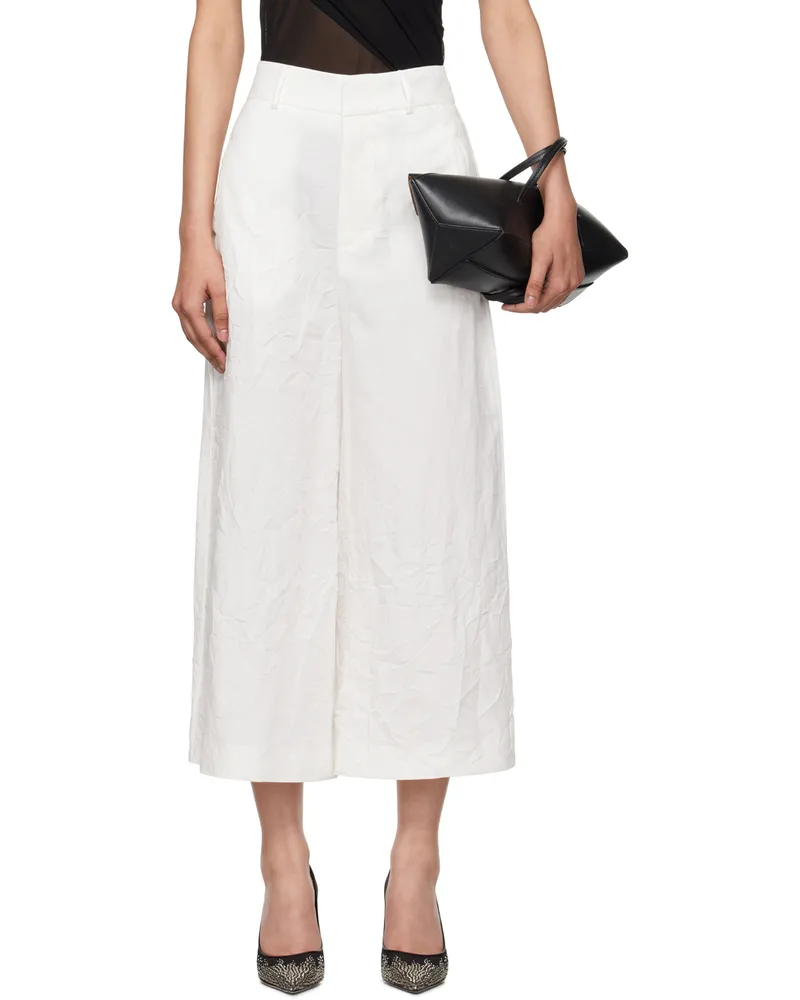 GAUGE81 White Bannu Trousers 99