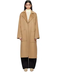 Nanushka Beige Alamo Coat Camel