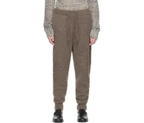 Brown Easy String Trousers