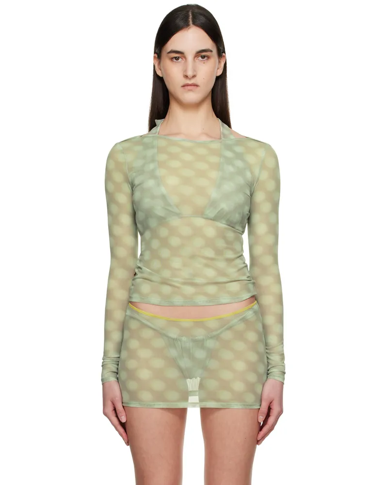 Miaou Green Amelia T-shirt Mint