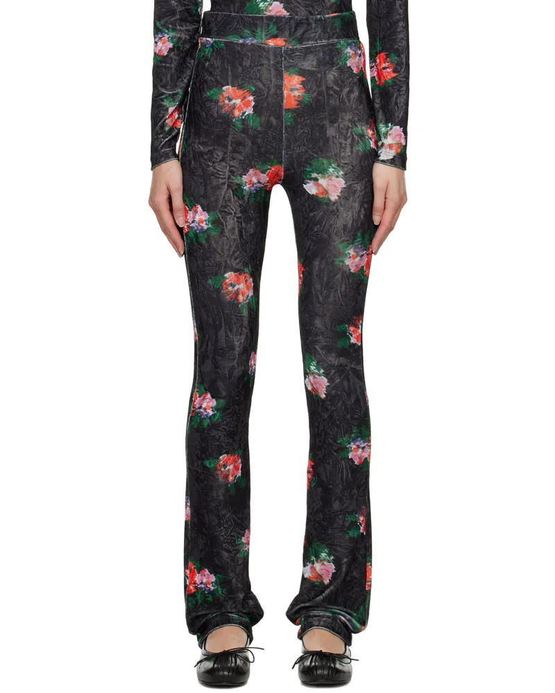 Henrik Vibskov Black Viola Leggings Vintage