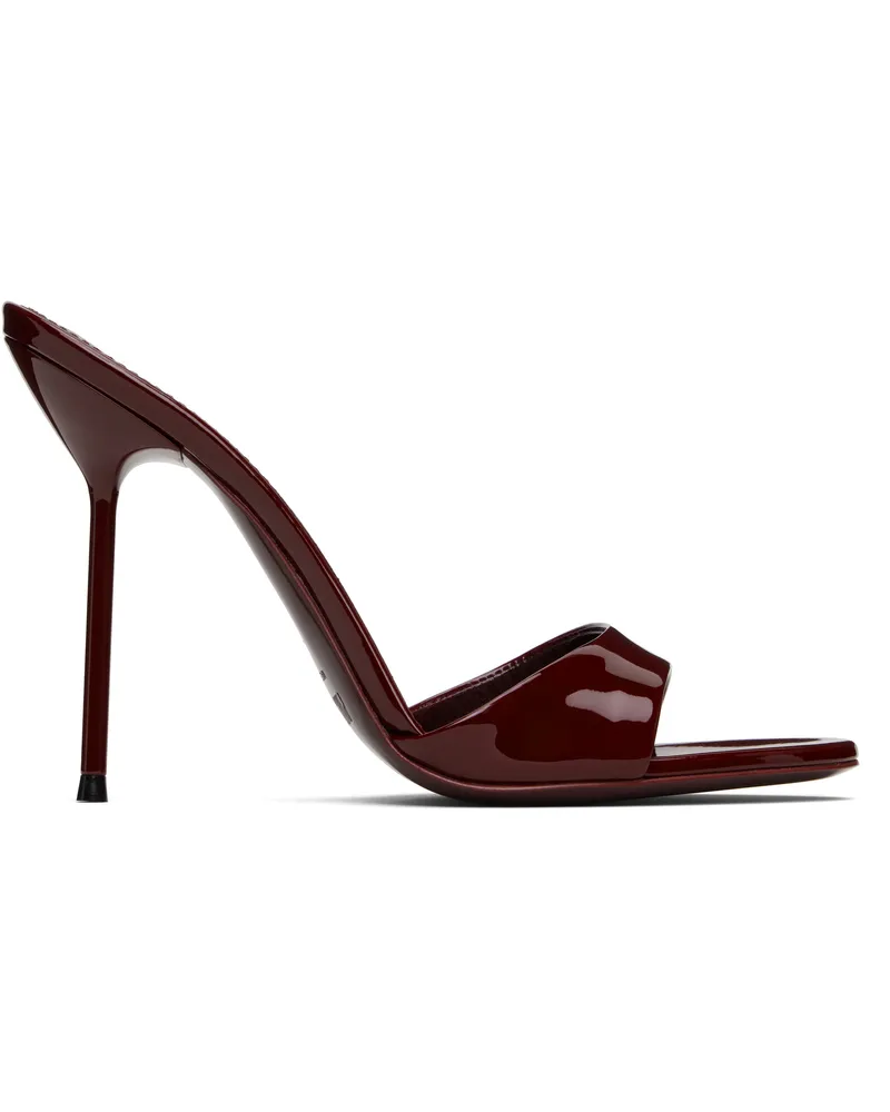 Paris Texas Burgundy Lidia Mules Rouge