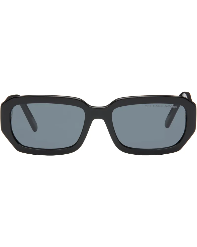 Marc Jacobs Black Rectangular Acetate Sunglasses 807