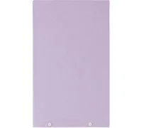 Purple Percale Duvet Cover, King