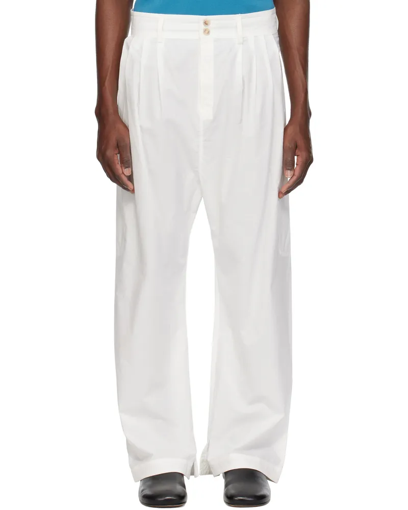 GIMAGUAS White Valentin Trousers White