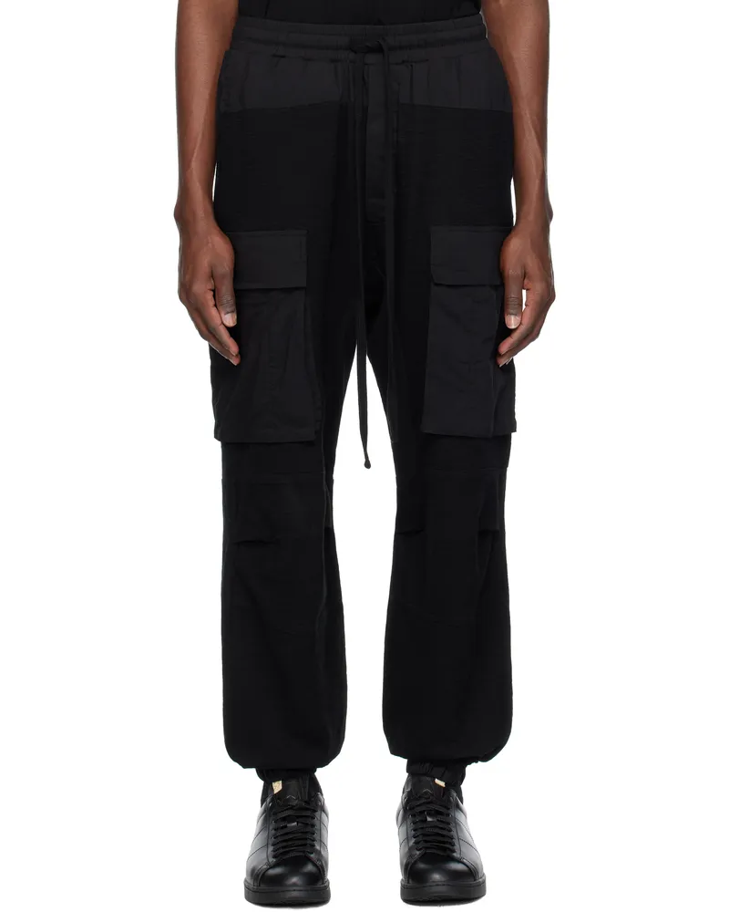 THOM KROM Black M ST 485 Cargo Pants Black