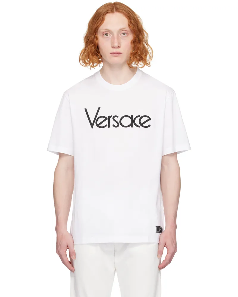 Versace White 1978 Re-Edition T-Shirt Optical