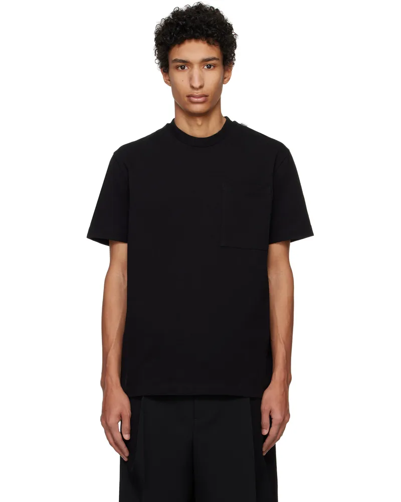 Jil Sander Black Logo Flag T-shirt 001