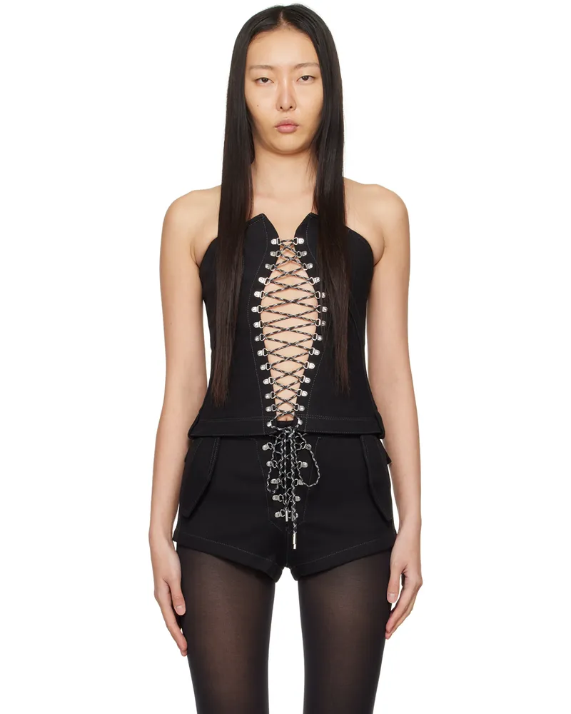 Dion Lee Black Hiking Camisole Black