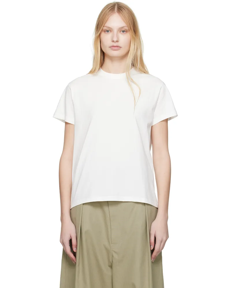 Studio Nicholson Off-White Marine T-shirt Off