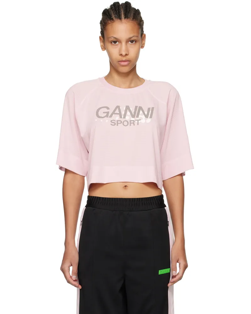 Ganni Pink Active Top 273