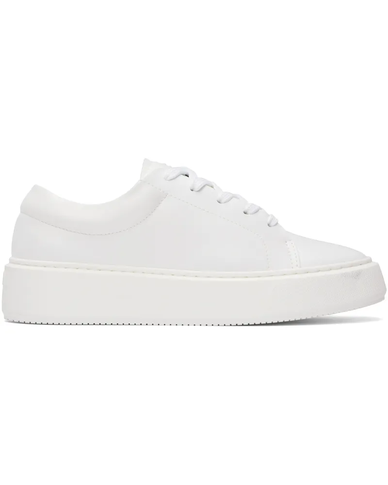 Ganni White Sporty Mix Cupsole Sneakers 135