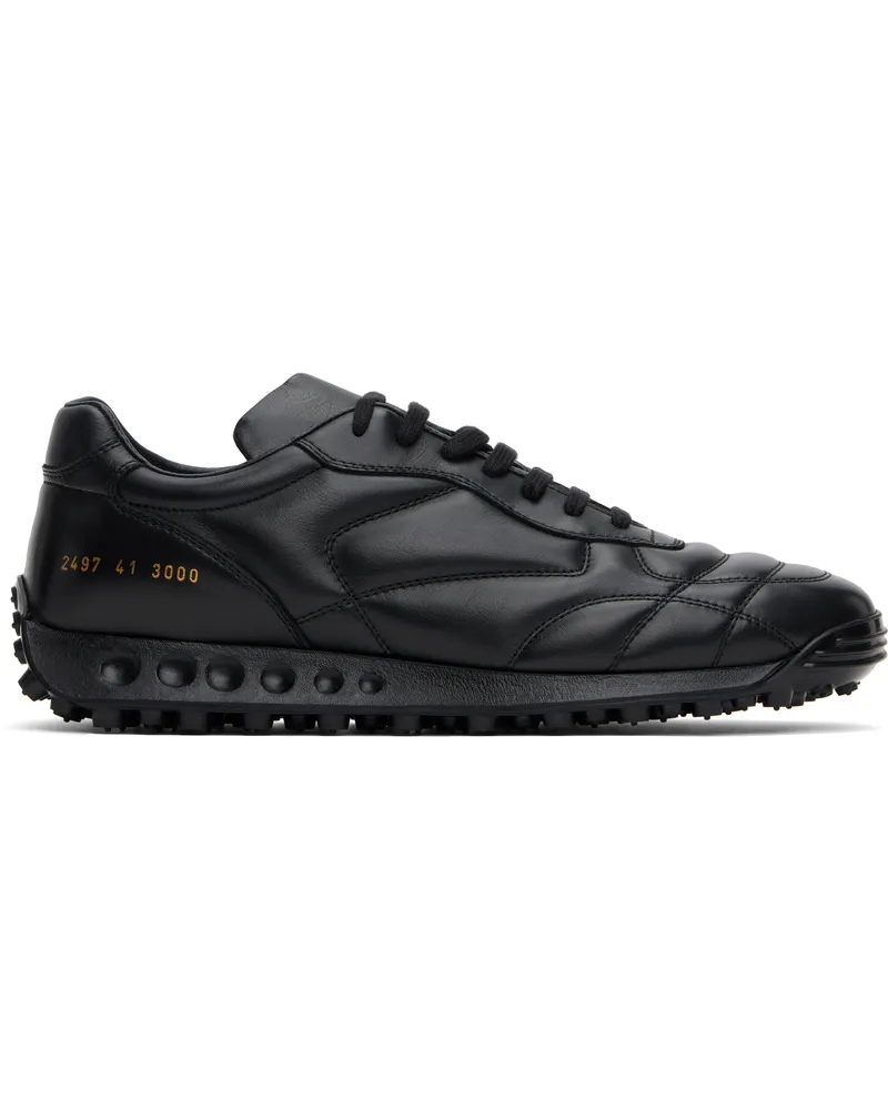 Common Projects Black Soccer Sneakers 3000
