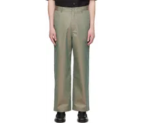 Green Rank Trousers
