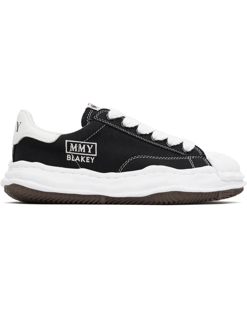 MIHARAYASUHIRO Black 'Blakey' OG Sole Canvas Sneakers Black