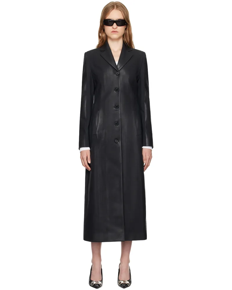 Diesel Black G-Lamour Coat 93r