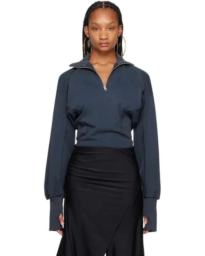 SRVC Navy Shinji Bodysuit Navy